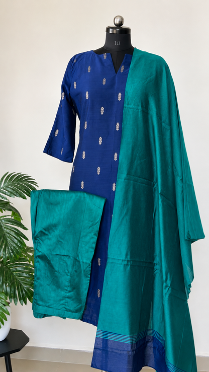 RUGHA 41 - Mayura - Raw silk Kurti
