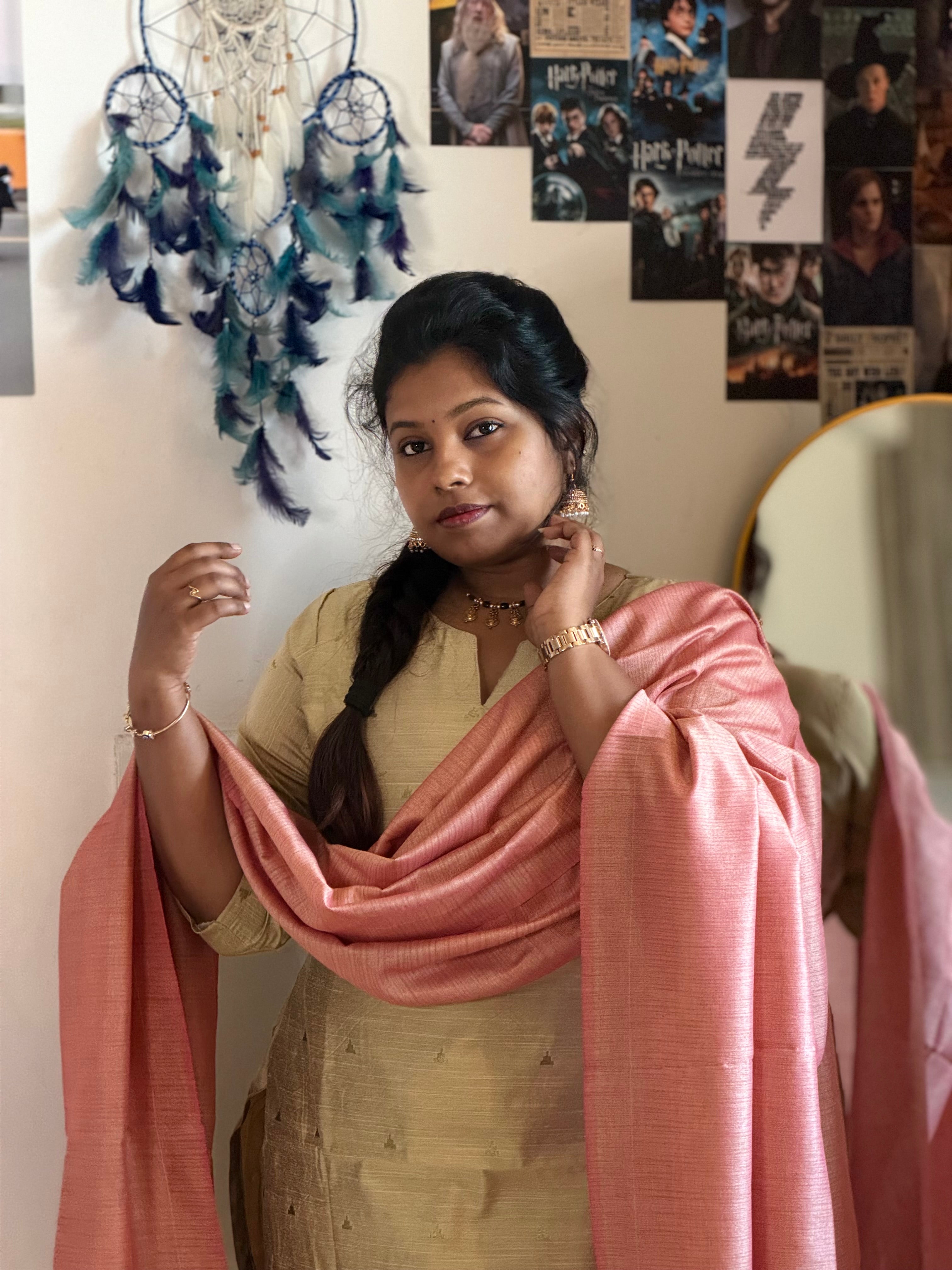 RUGHA 12 - Ivory handloom kurta set