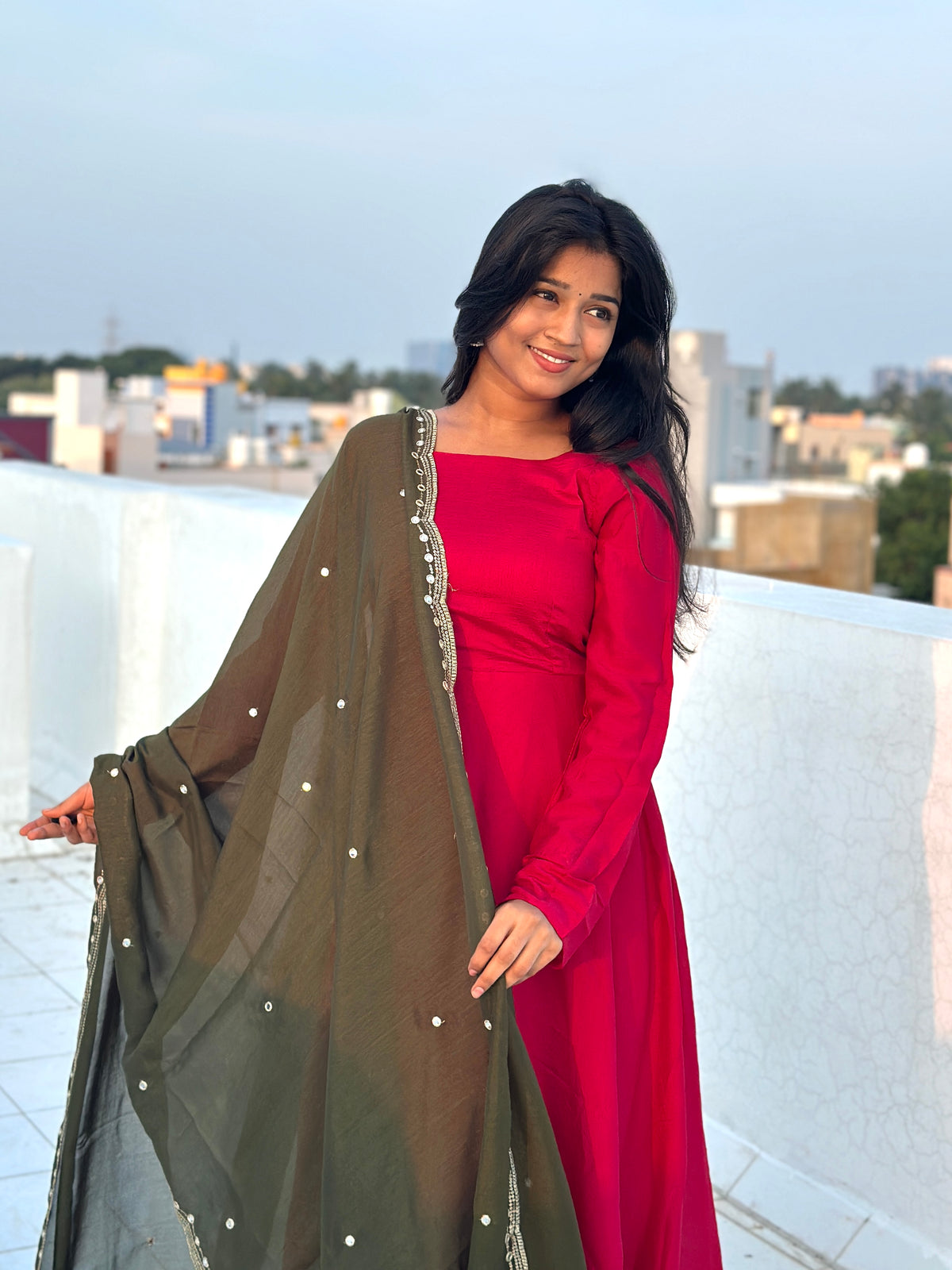 RUGHA 43 - Aurelia- Vichithra silk Anarkali