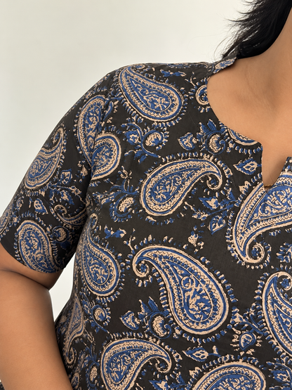 RUGHA 36 - Naira Paisley Kalamkari