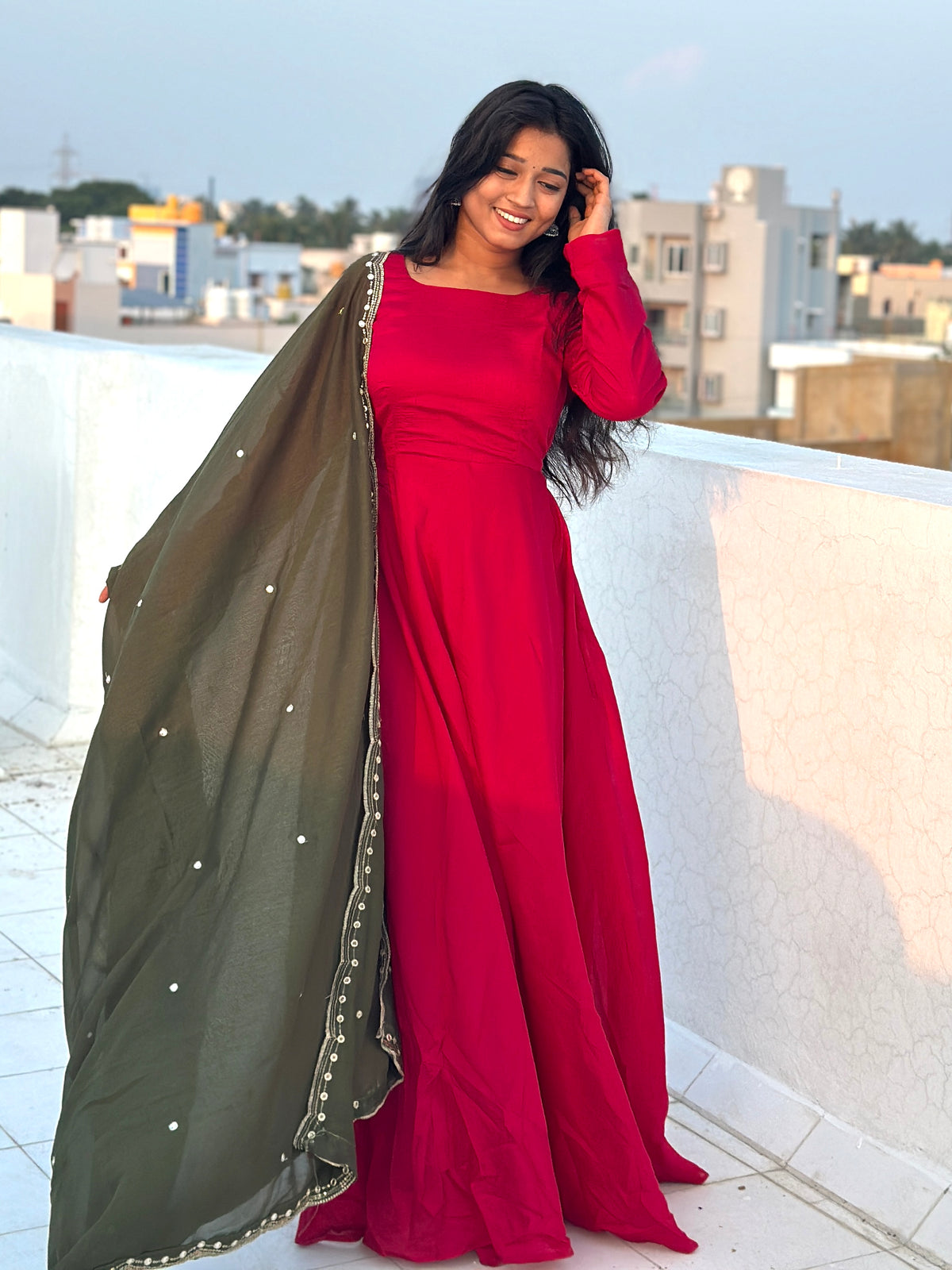 RUGHA 43 - Aurelia- Vichithra silk Anarkali