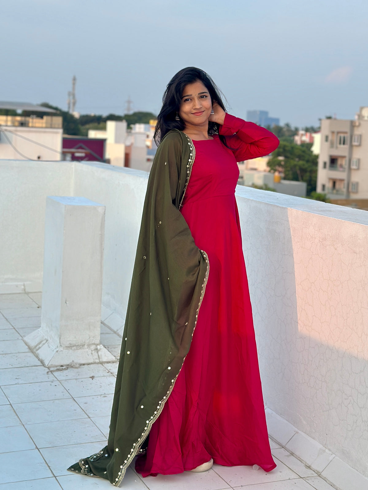 RUGHA 43 - Aurelia- Vichithra silk Anarkali