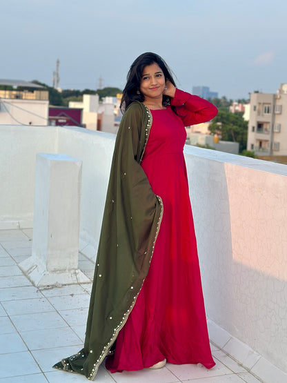 RUGHA 43 - Aurelia- Vichithra silk Anarkali