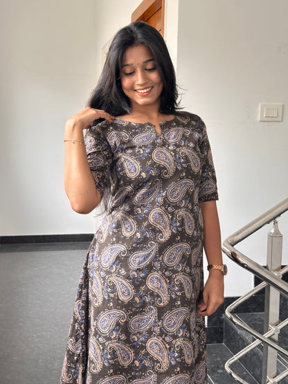 RUGHA 36 - Naira Paisley Kalamkari