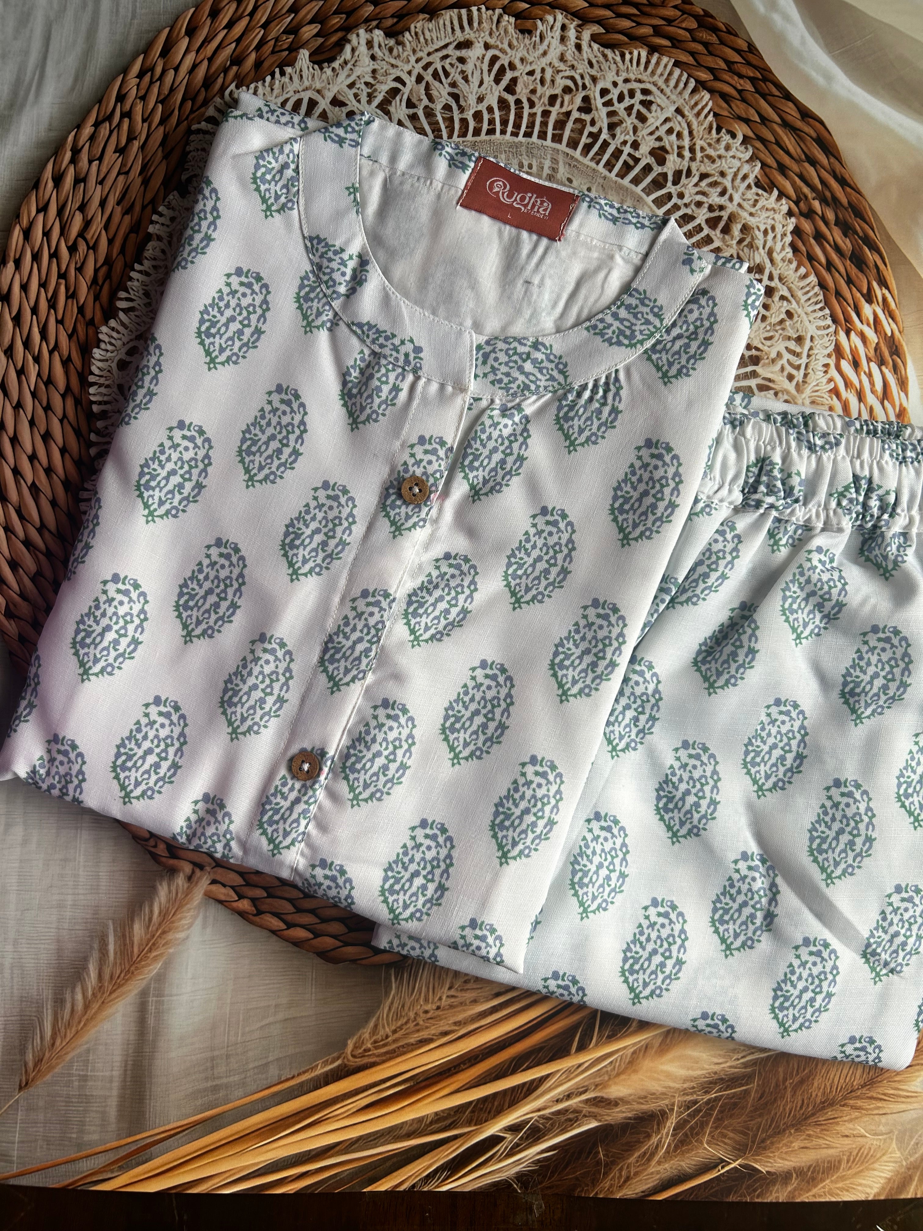 RUGHA 33 - White Co-Ord Set