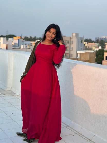 RUGHA 43 - Aurelia- Vichithra silk Anarkali