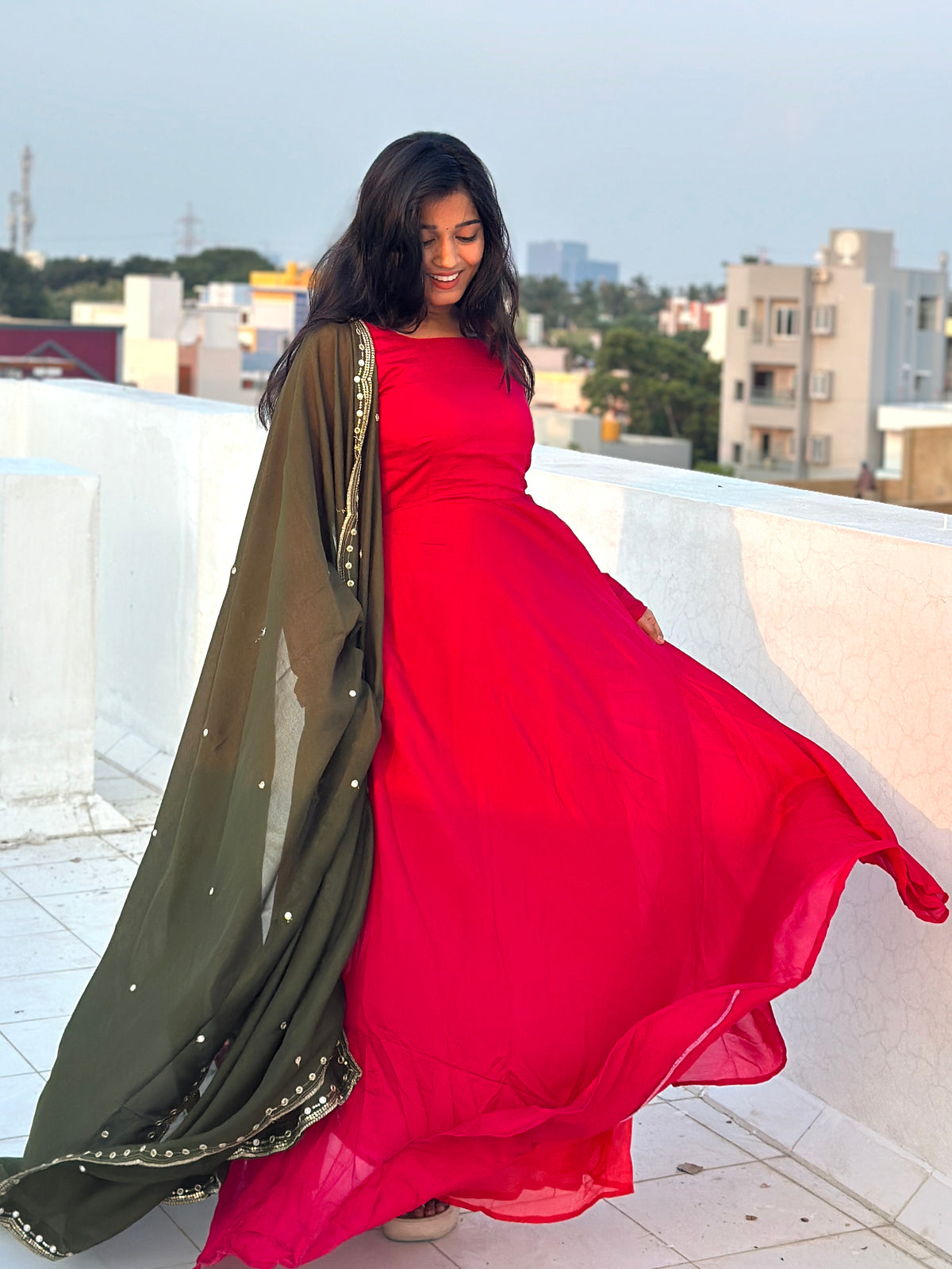 RUGHA 43 - Aurelia- Vichithra silk Anarkali