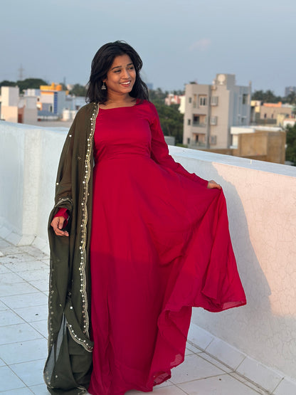 RUGHA 43 - Aurelia- Vichithra silk Anarkali
