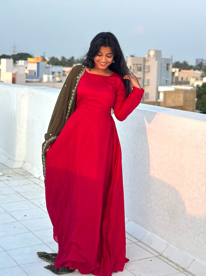 RUGHA 43 - Aurelia- Vichithra silk Anarkali