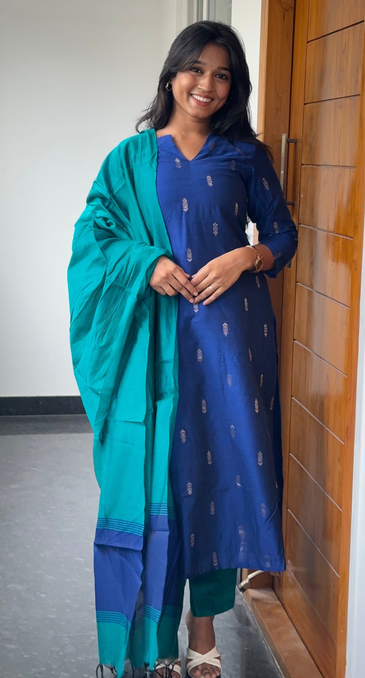 RUGHA 41 - Mayura - Raw silk Kurti