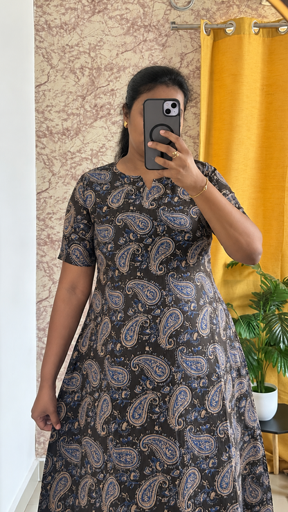 RUGHA 36 - Naira Paisley Kalamkari