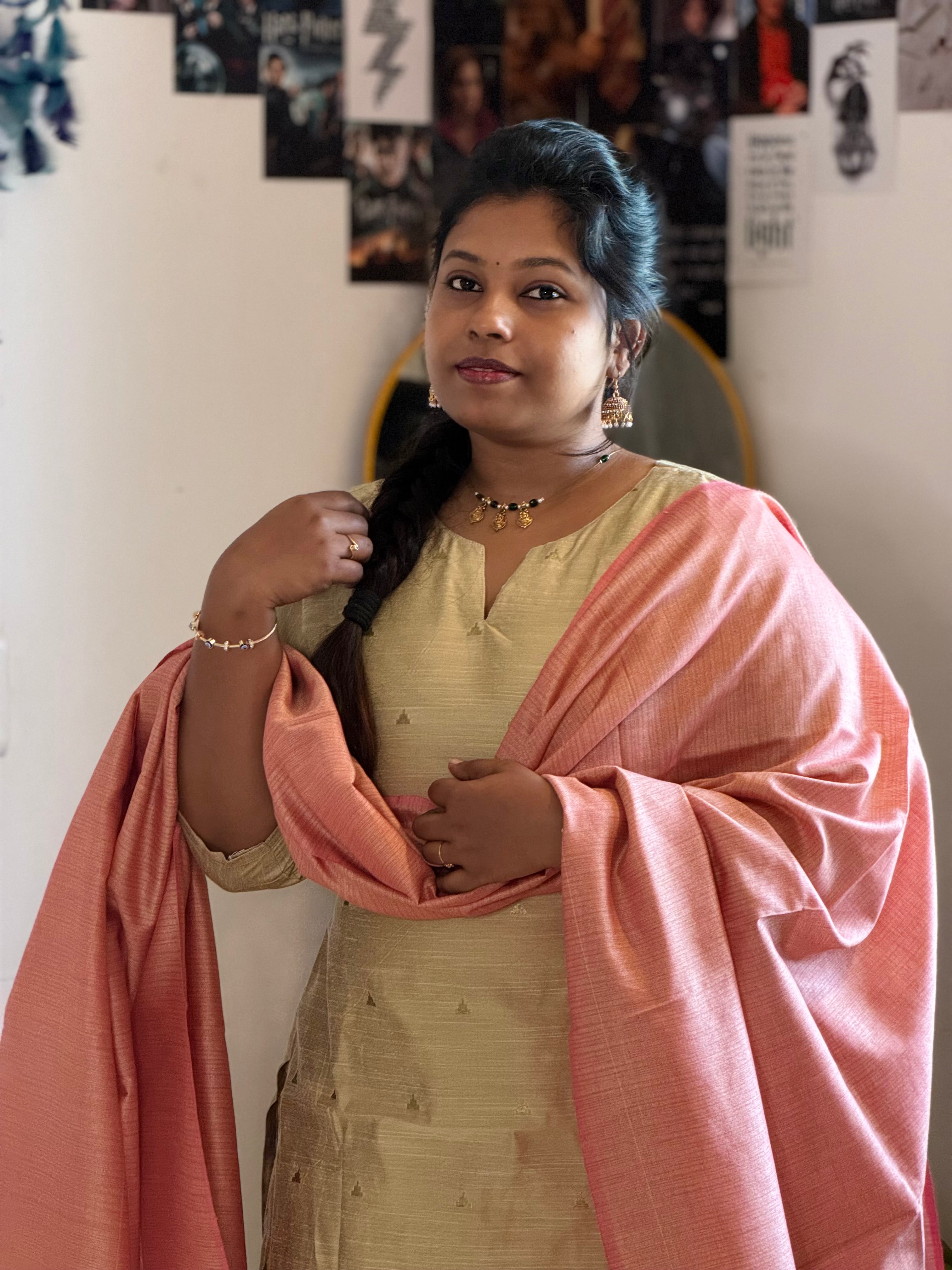 RUGHA 12 - Ivory handloom kurta set