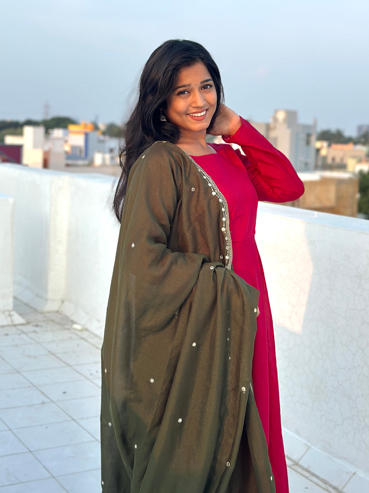 RUGHA 43 - Aurelia- Vichithra silk Anarkali