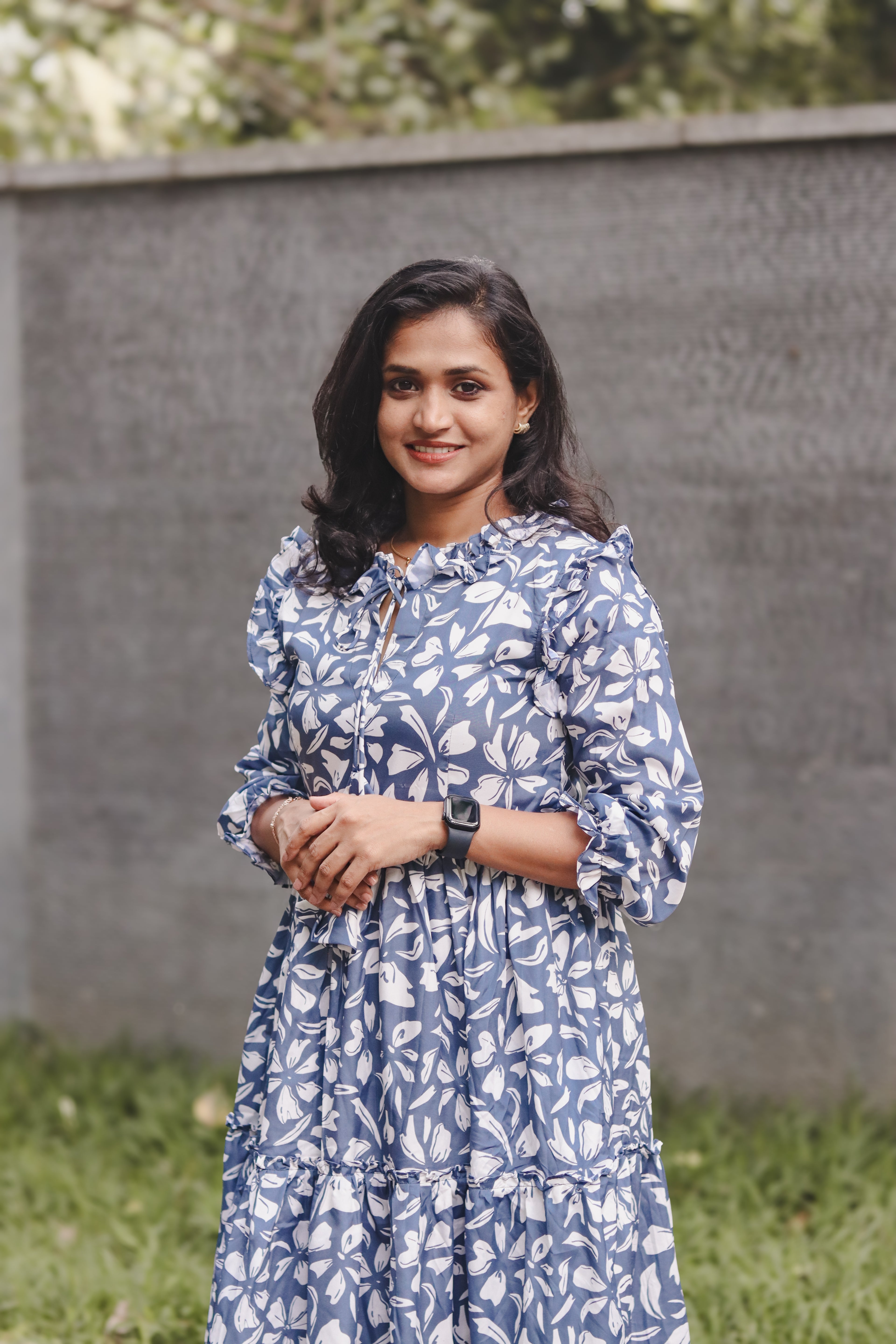 RUGHA 20 - Blue Floral Maxi