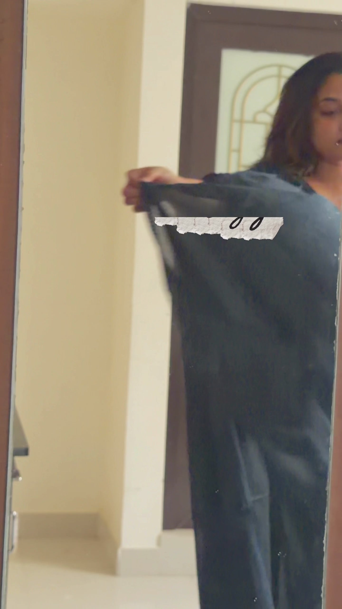 RUGHA 27 - Charcoal Black Kurti Set